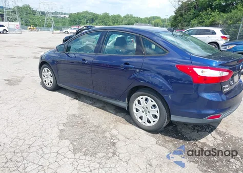 2012 Ford Focus Se from USA, damaged, VIN 1FAHP3F22CL157417